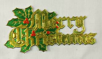Merry Christmas Paper Motto (70 x 35mm, Packet 100)